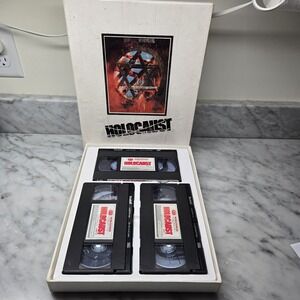 Rare HOLOCAUST CLASSIC MINISERIES 3 BOX SET JAMES WOODS MERYL STREEP (VHS 1978)